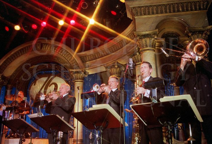 Ron Miscavige on stage in Florida with the Golden Era Musicians.